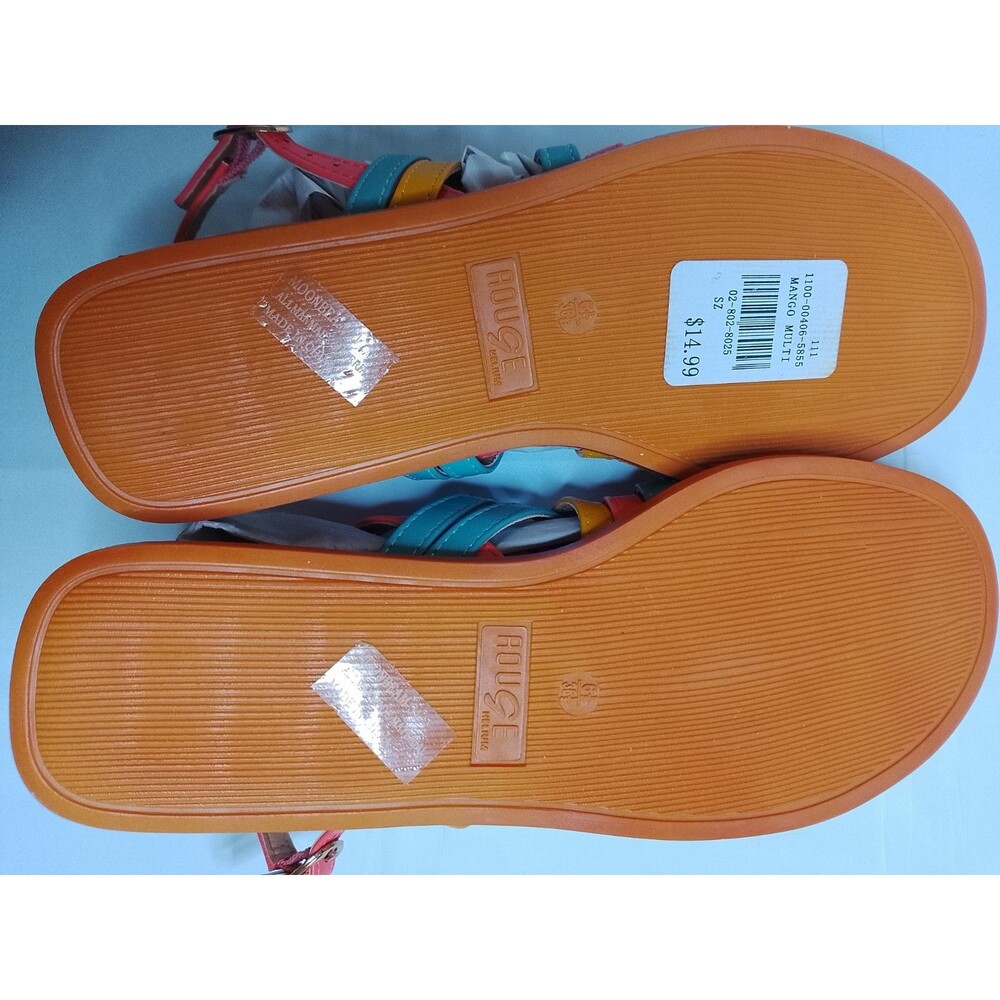 Rouge Mango 6 1/2 Multicolor Sandals - Picture 10 of 10